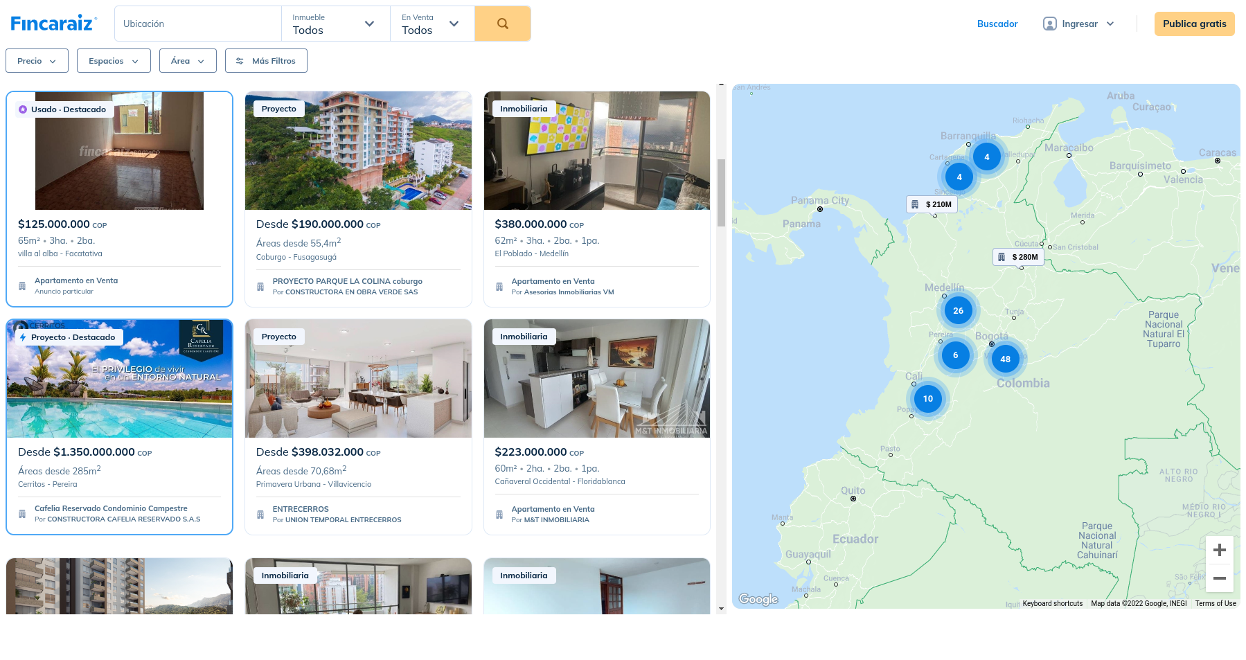 Integración con Finca Raíz 2